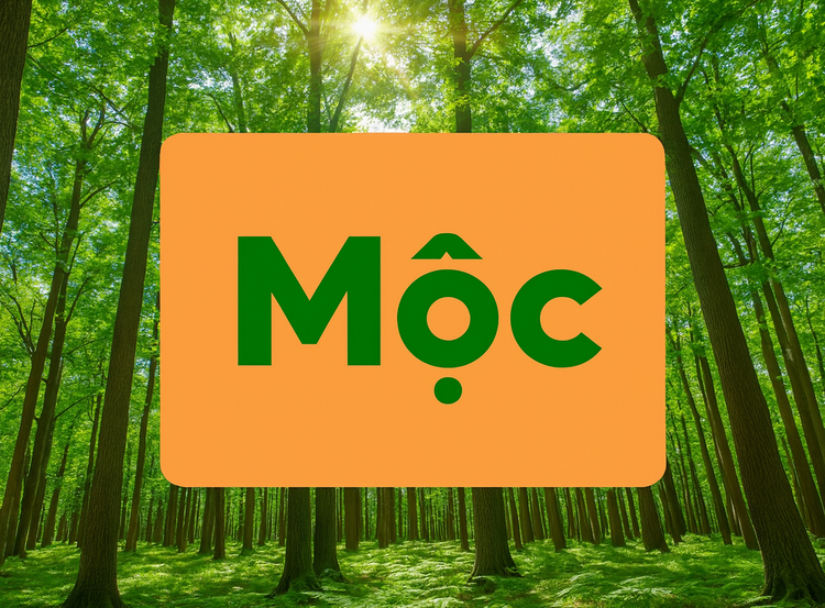 Mệnh Mộc biểu tượng cho sức sống mạnh mẽ