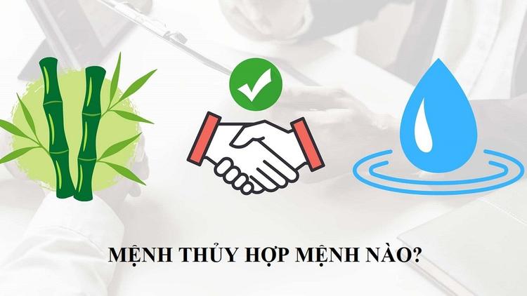 Mệnh Thủy hợp mệnh gì