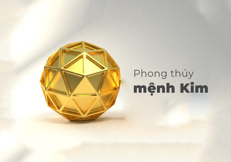 Phong thuỷ nữ mệnh Kim