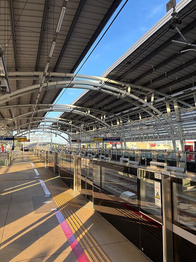 Ke ga Thủ Đức hướng về Khu Công Nghệ cao