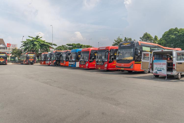 Một số hãng xe khách hoạt động tại bến