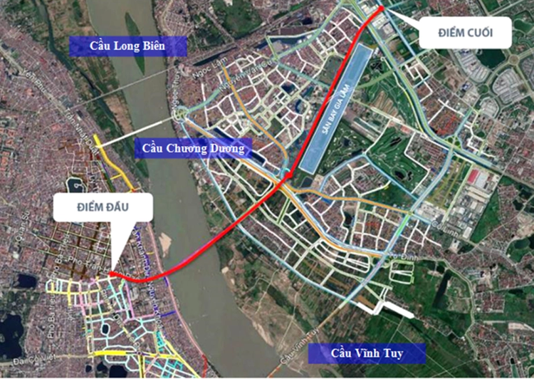 Bản đồ quy hoạch cầu Trần Hưng Đạo