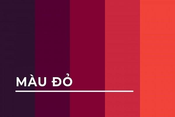 Màu đỏ tượng trưng cho sự may mắn, đam mê, quyền lực