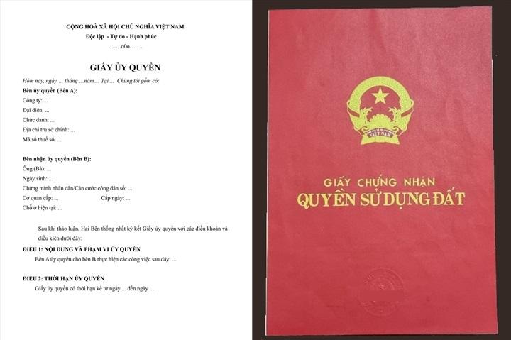 Giấy ủy quyền sử dụng đất được sử dụng trong nhiều trường hợp khác nhau