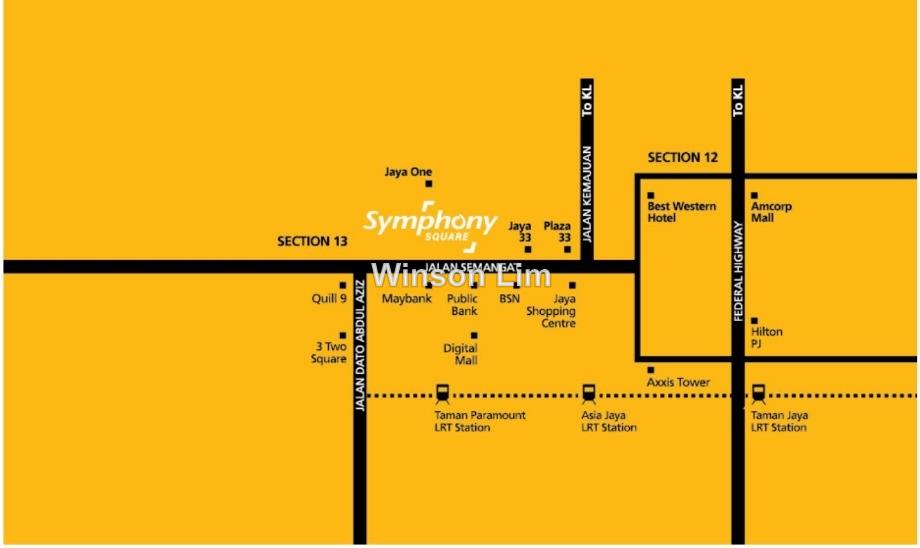 Symphony Square Msc Status Seksyen 13 Petaling Jaya Office For Rent Iproperty Com My