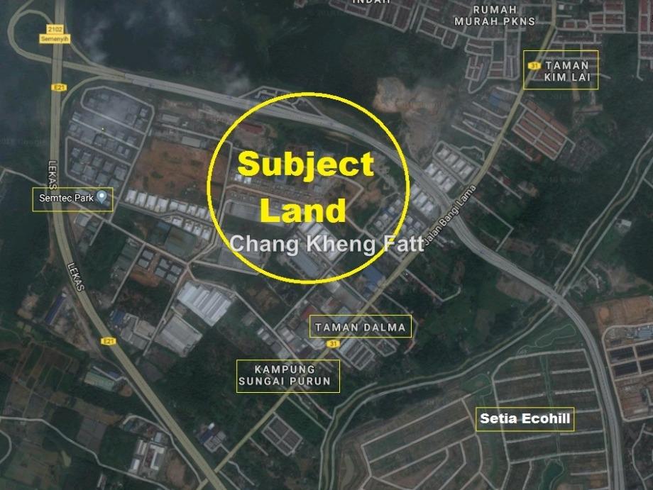 Kawasan Perindustrian Sungai Purun Jalan Bangi Lama Semenyih Industrial Land For Sale Iproperty Com My