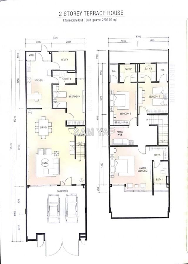 D Infiniti 2 Cheras Bandar Damai Perdana Intermediate 2 Sty Terrace Link House 4 1 Bedrooms For Sale Iproperty Com My