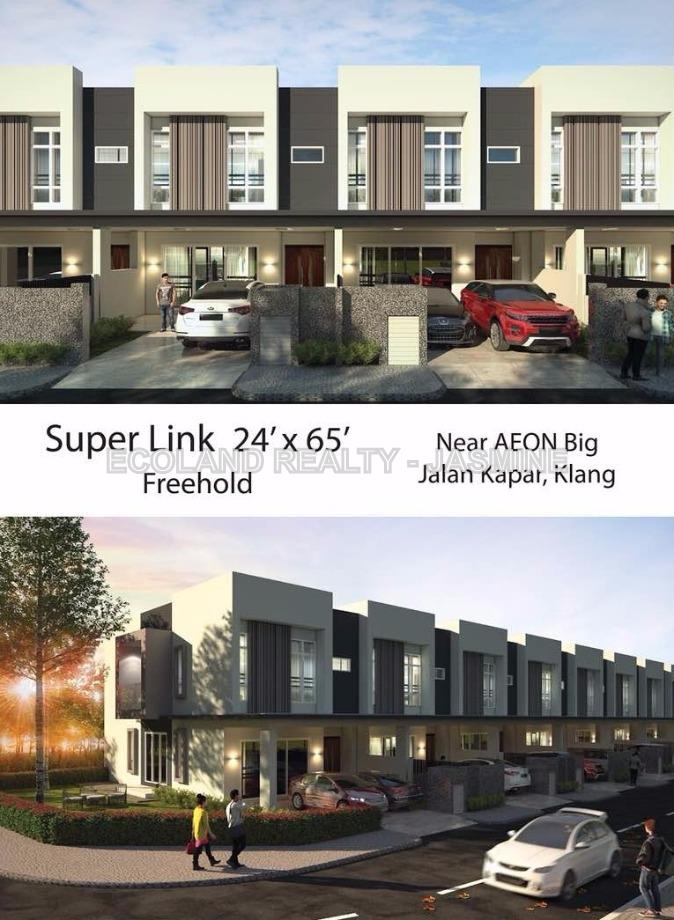 Aeon Big Jln Kapar Batu Belah Klang Intermediate 2 Sty Terrace Link House 4 Bedrooms For Sale Iproperty Com My