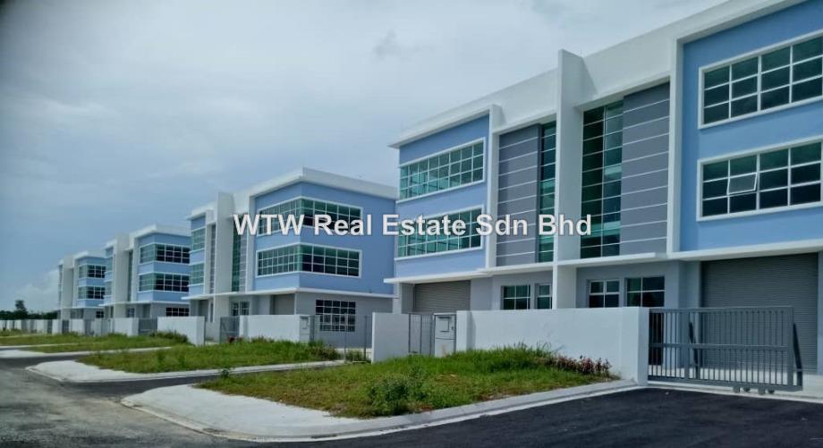 Freehold Semi D Factory Gateway Sime Darby Business Park Pasir Gudang End Lot Semi D Factory For Sale Iproperty Com My