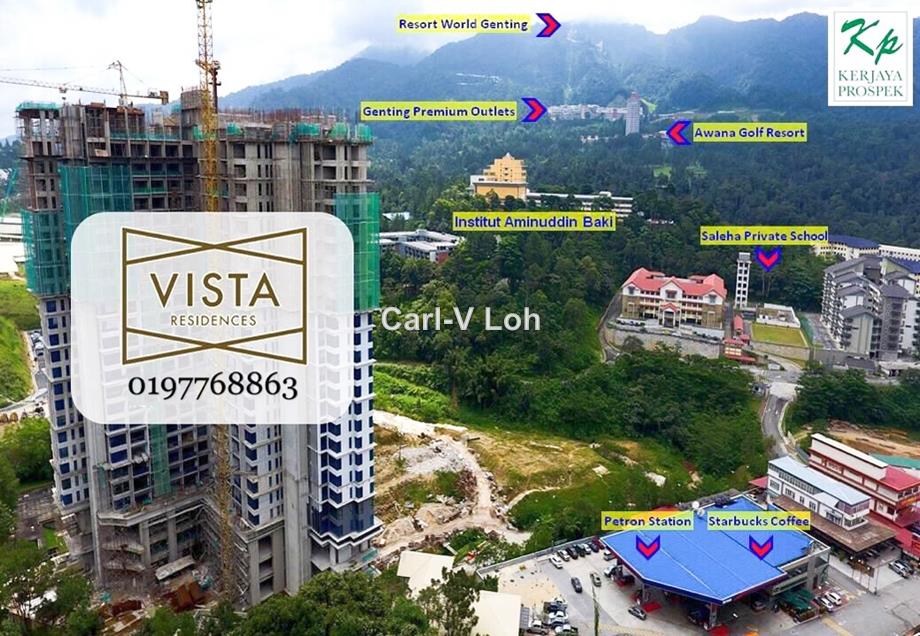 Vista Residences Serviced Residence 2 bedrooms for sale in Genting