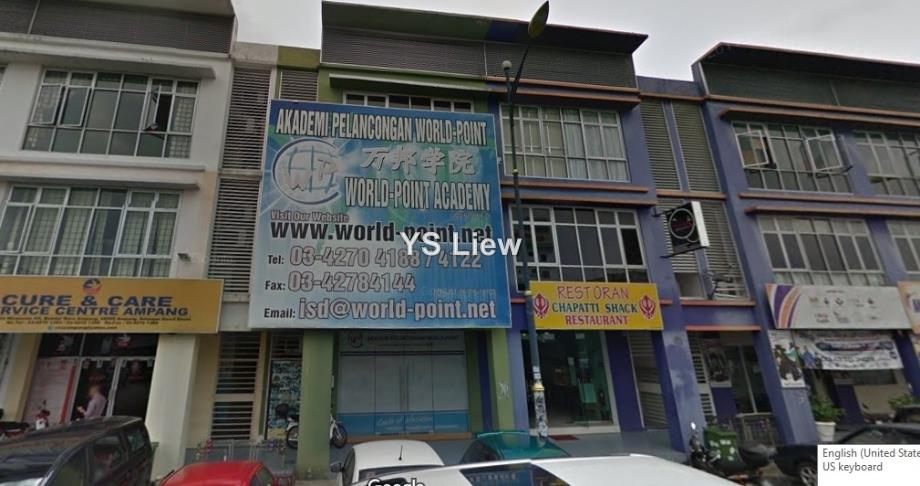 Bandar Baru Ampang Taman Wawasan Ampang Intermediate Shop For Sale Iproperty Com My