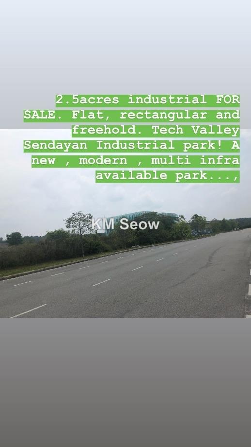 Tech Valley Bandar Sri Sendayan Industrial Land Untuk Dijual Di Seremban Negeri Sembilan Iproperty Com My