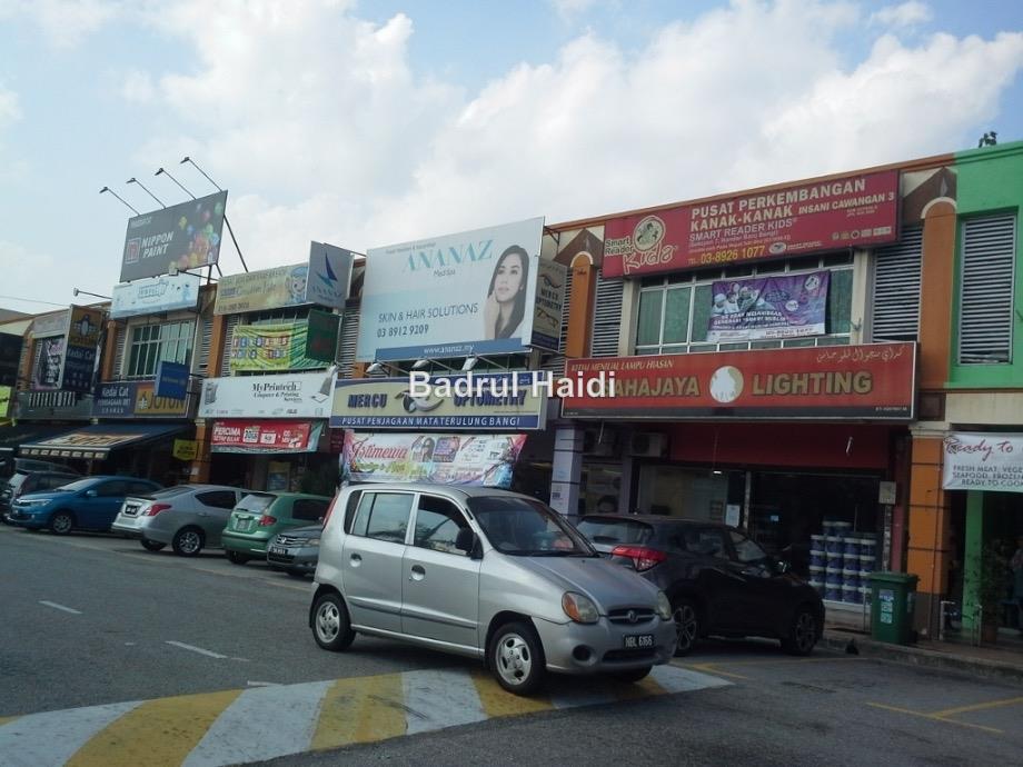 2 storey shoplot office seksyen 3 bandar baru bangi, 2 stry 