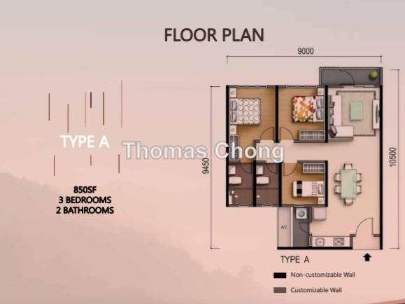 M Adora Condominium 3 Bedrooms For Sale In Wangsa Maju Kuala Lumpur Iproperty Com My