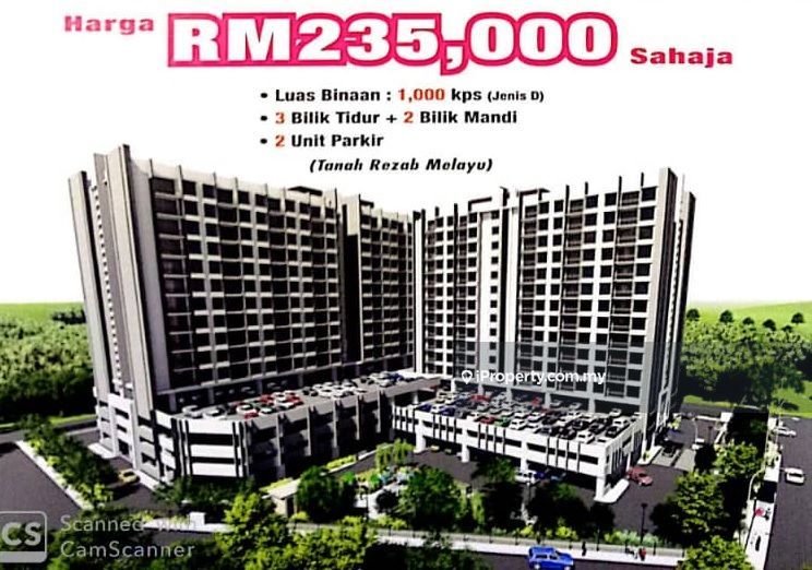 Pangsapuri Indah Apartment 3 bedrooms for sale in Sepang, Selangor