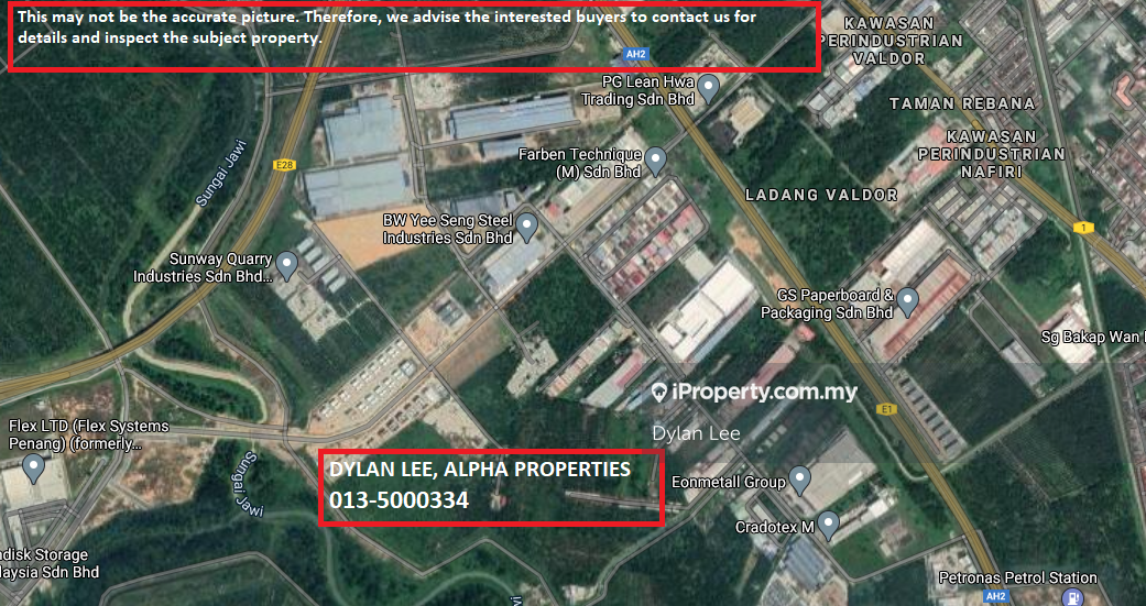 Valdor Industrial Land For Sale, Sungai Bakap, Valdor Industrial 