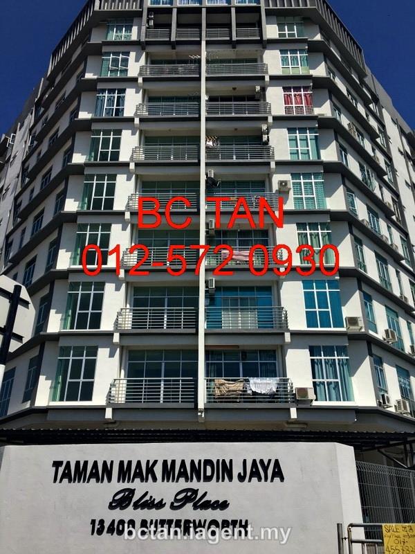 Bliss Place Intermediate Apartment 4 bedrooms for sale in Butterworth