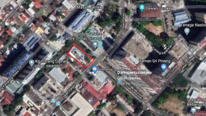 Jalan Patani Commercial Land On Roadside Georgetown Commercial Land For Sale Iproperty Com My