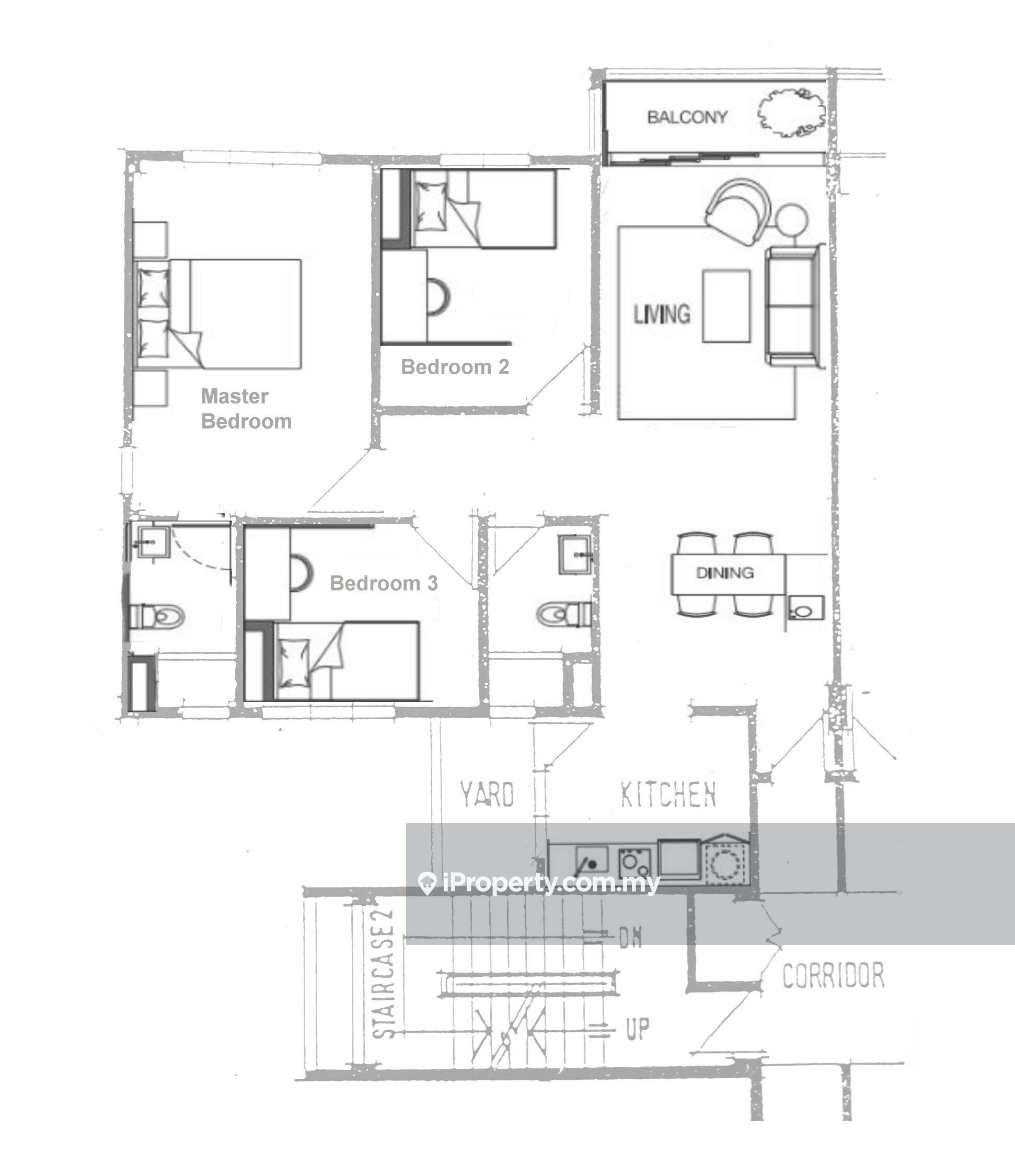 Pangsapuri Bukit Kuda Intermediate Apartment 3 Bedrooms For Sale In Klang Selangor Iproperty Com My