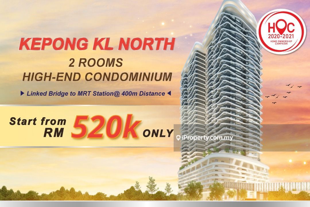 Condominium For Sale At Unio Residence Kepong Land