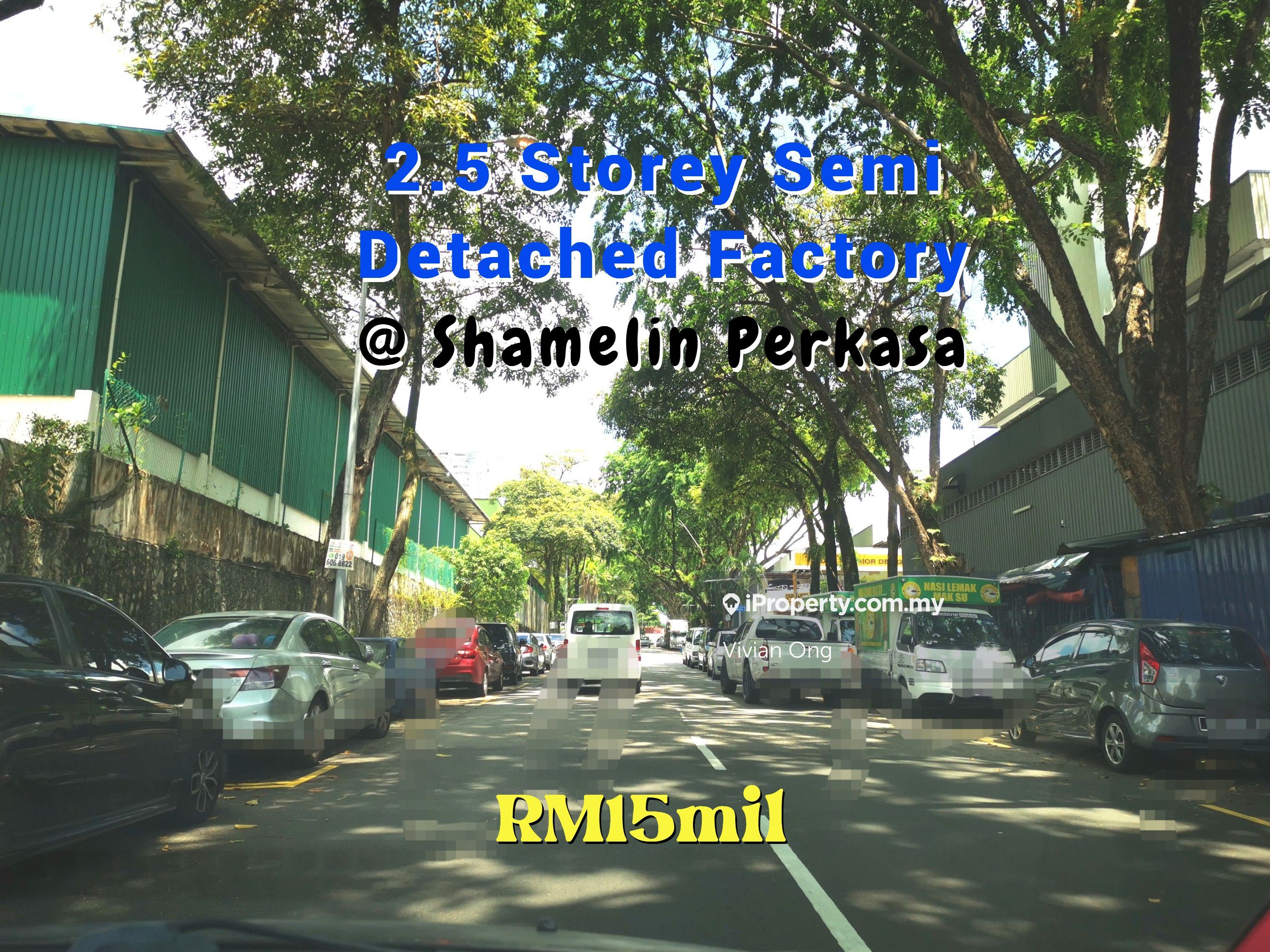 2.5 Storey Semi Detached Factory in Kuala Lumpur, Taman Shamelin Perkasa, Cheras for sale