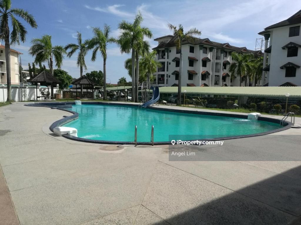 Indah Court Likas Corner lot Apartment 3 bedrooms for rent in Kota