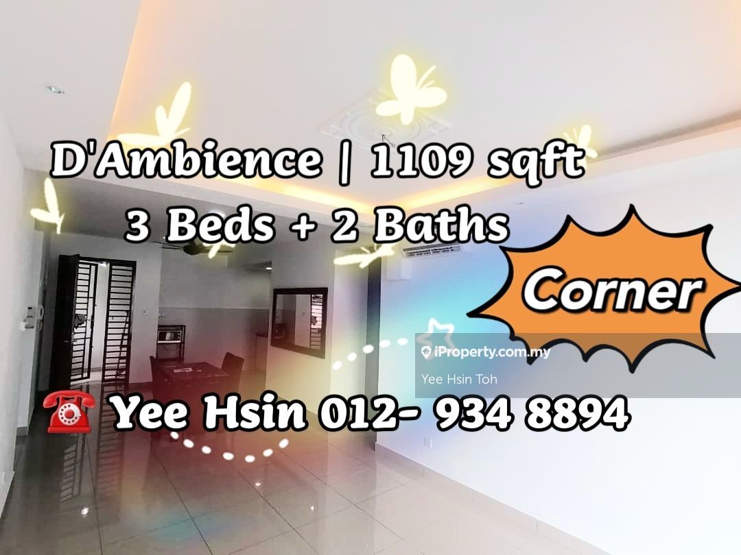 D'Ambience Residences (Pangsapuri Ikatan Flora) Corner Lot Serviced ...