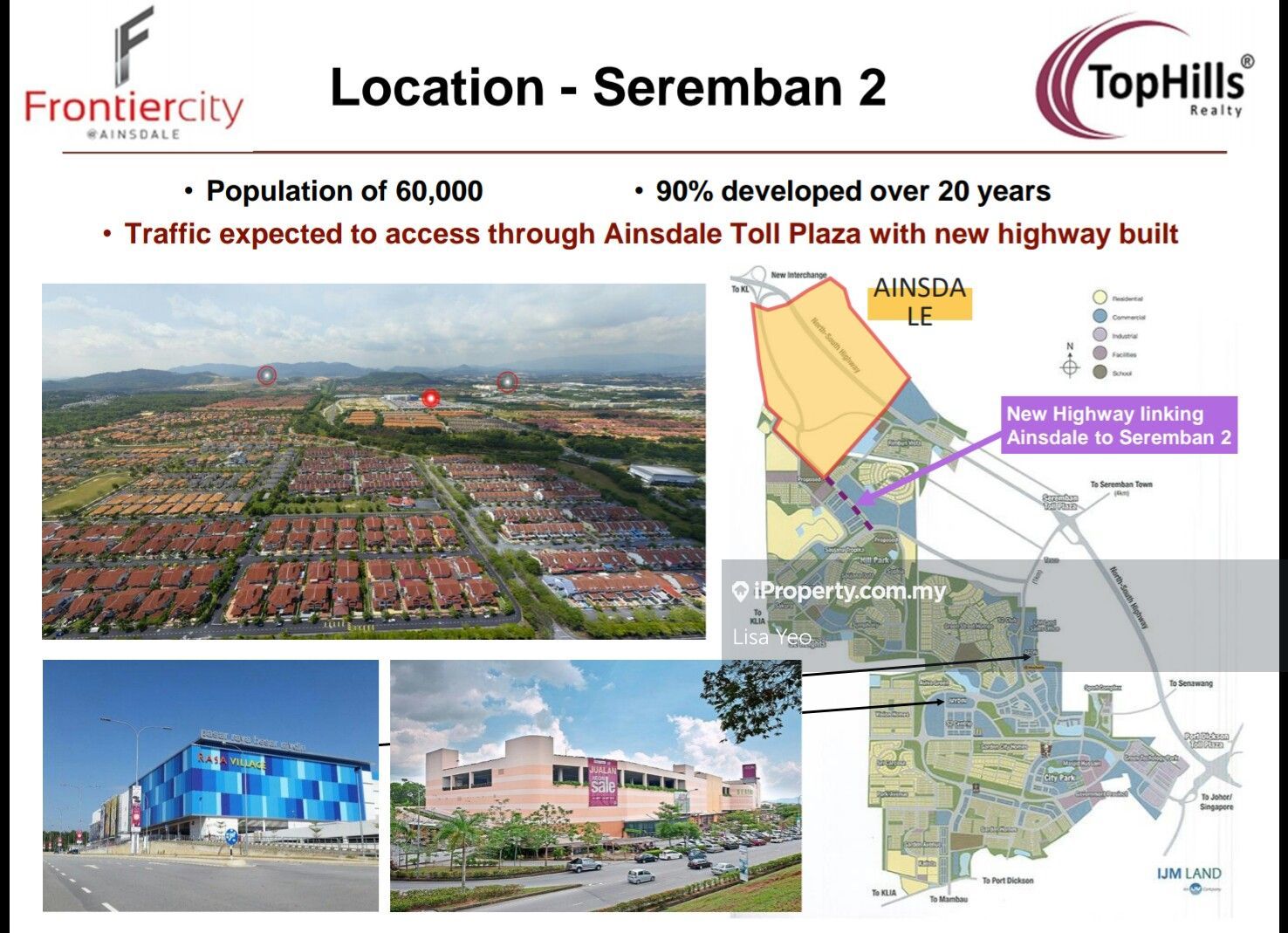 Frontier City Bandar Ainsdale, Bandar Ainsdale , Seremban Corner lot