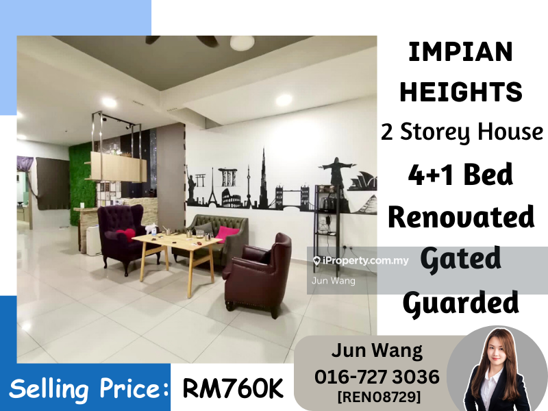 Impian Heights Impian Emas, Johor Bahru Intermediate 2sty Terrace