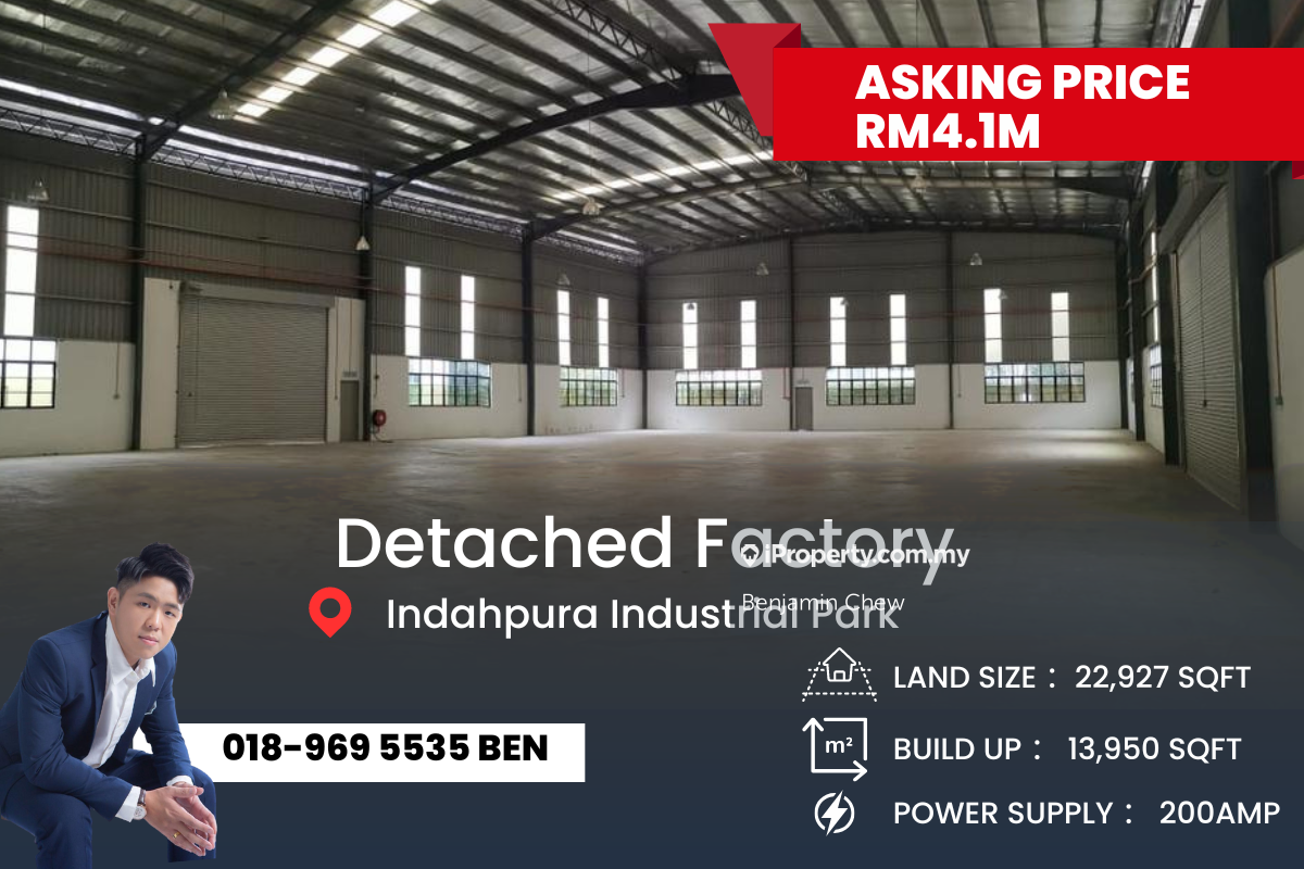 Indahpura Industrial Park, Kulai Detached factory for sale iProperty