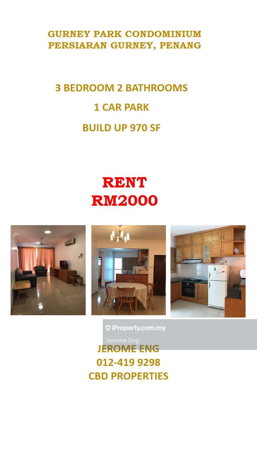 Gurney Park Condominium, Gurney for rent RM2000 iProperty Malaysia