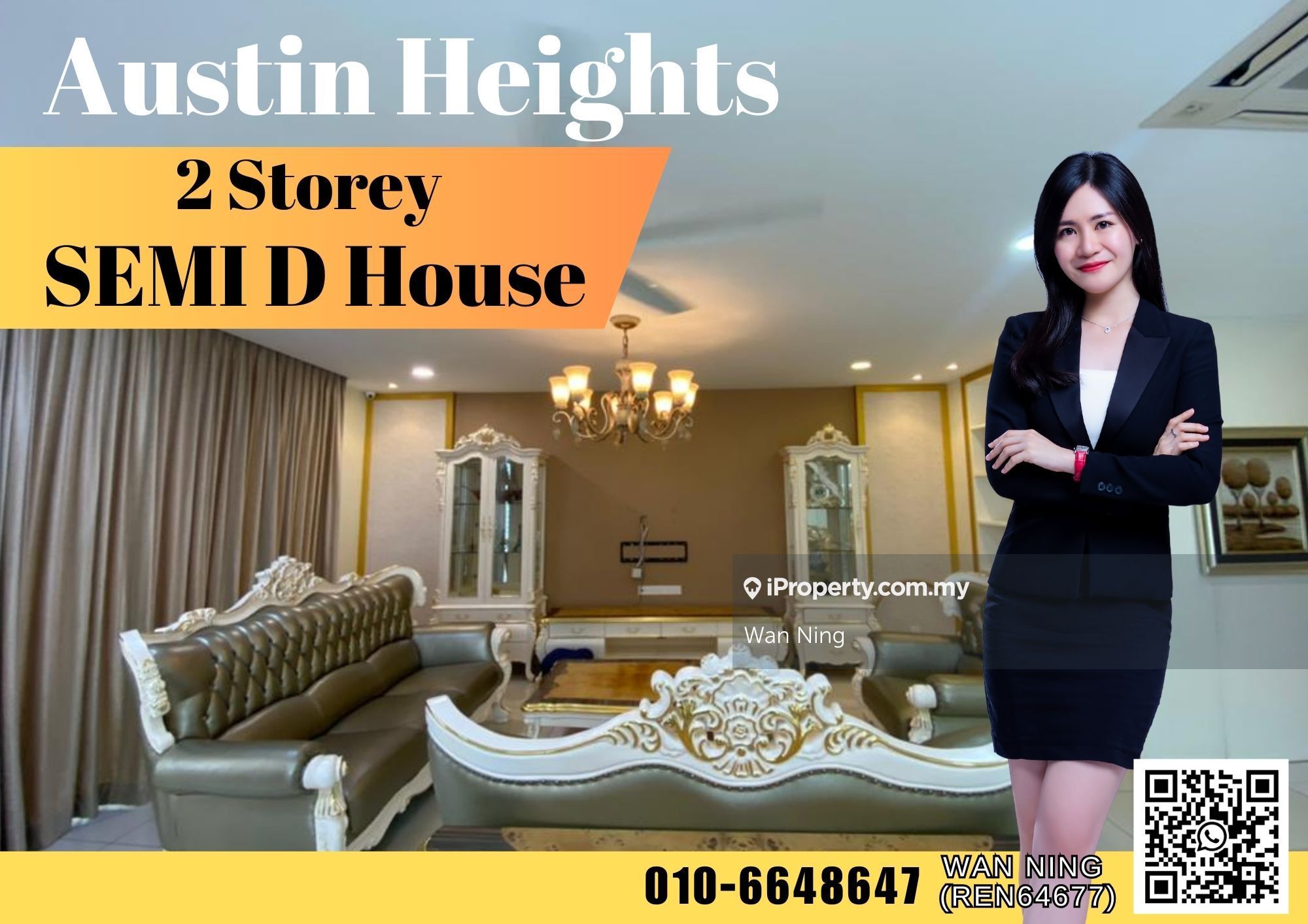 Austin Heights , Johor Bahru Semidetached House 4 bedrooms for sale