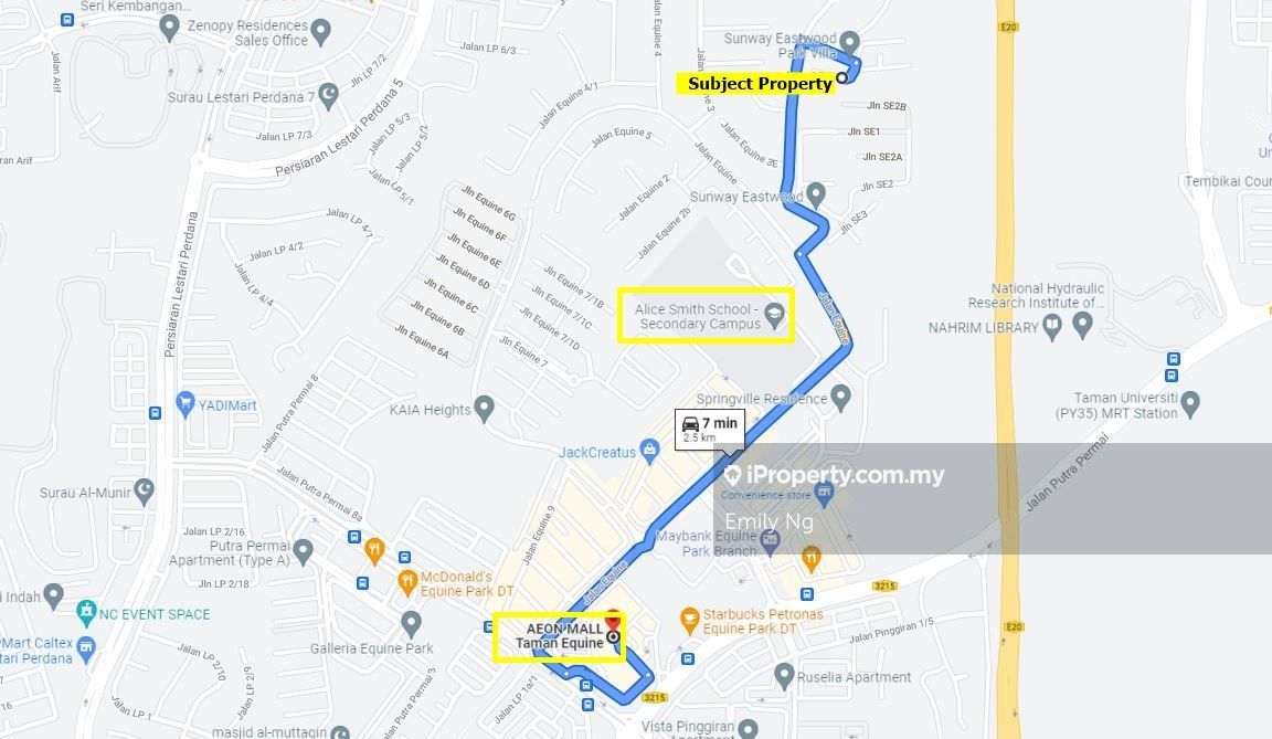 Bandar Putra Permai Seri Kembangan Map Sunway Eastwood (Park Villa), Seri Kembangan 2.5-Sty Terrace/Link House 5  Bedrooms For Sale | Iproperty.com.my