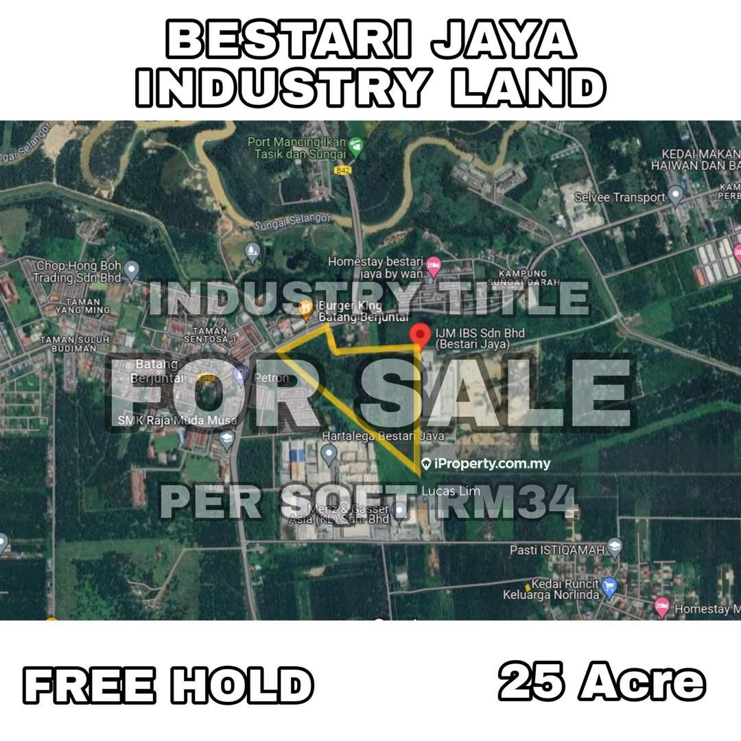 Batang Berjuntai Bestari Jaya Industry Land ,Huge Industry Land
