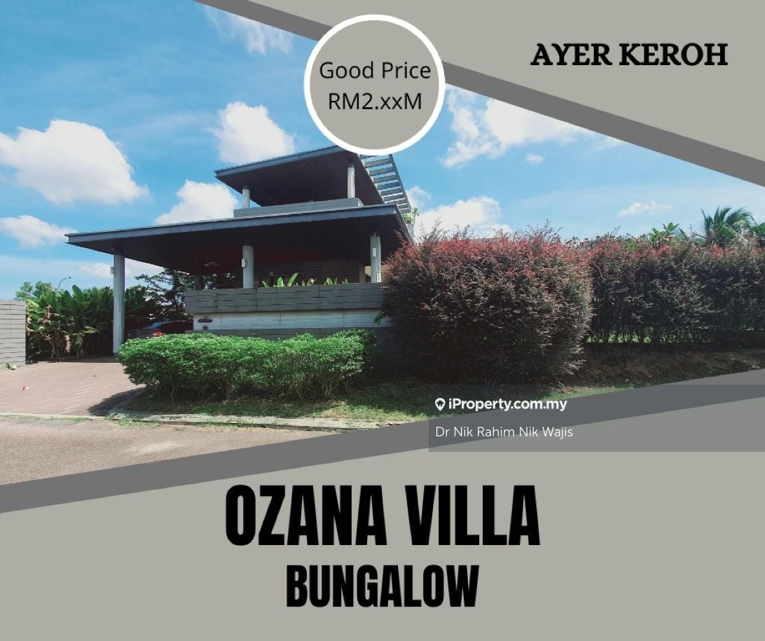 Big Land 10,000 sqft 2 Sty Bungalow Ozana Villa Ayer Keroh