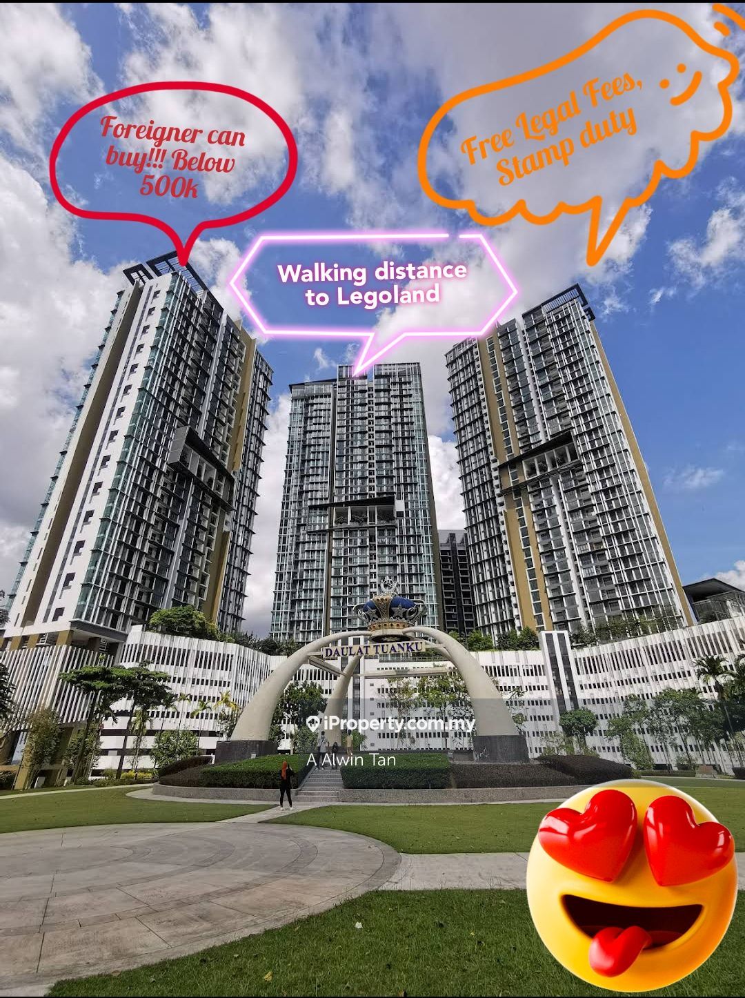 The Elysia Park Residence Apartment for sale in Iskandar Puteri