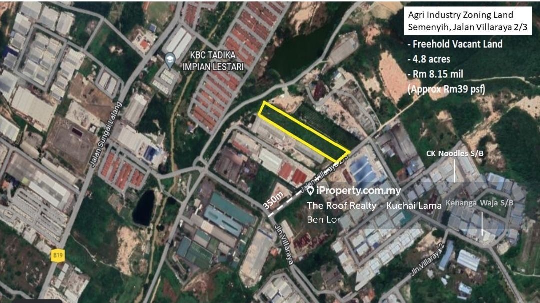 Jalan Sungai Lalang, Semenyih, Hi Tech 7, Agricultural Land, Industry
