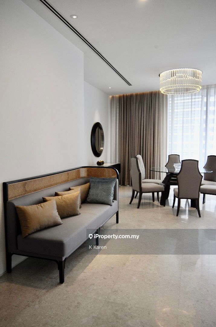 K Residence KLCC Corner lot Serviced Residence 3+1 bedrooms for rent
