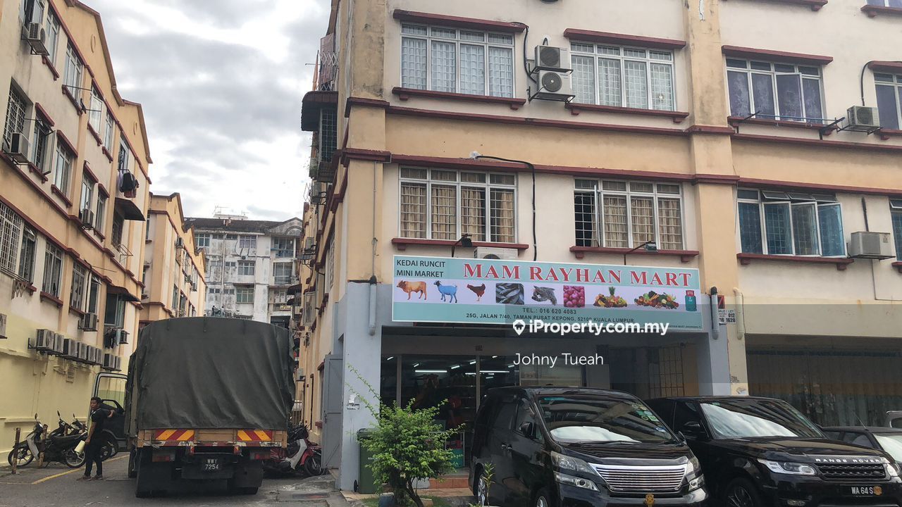 Taman Pusat Kepong Shop, Basement, Kepong, 52100, Kepong End lot Shop