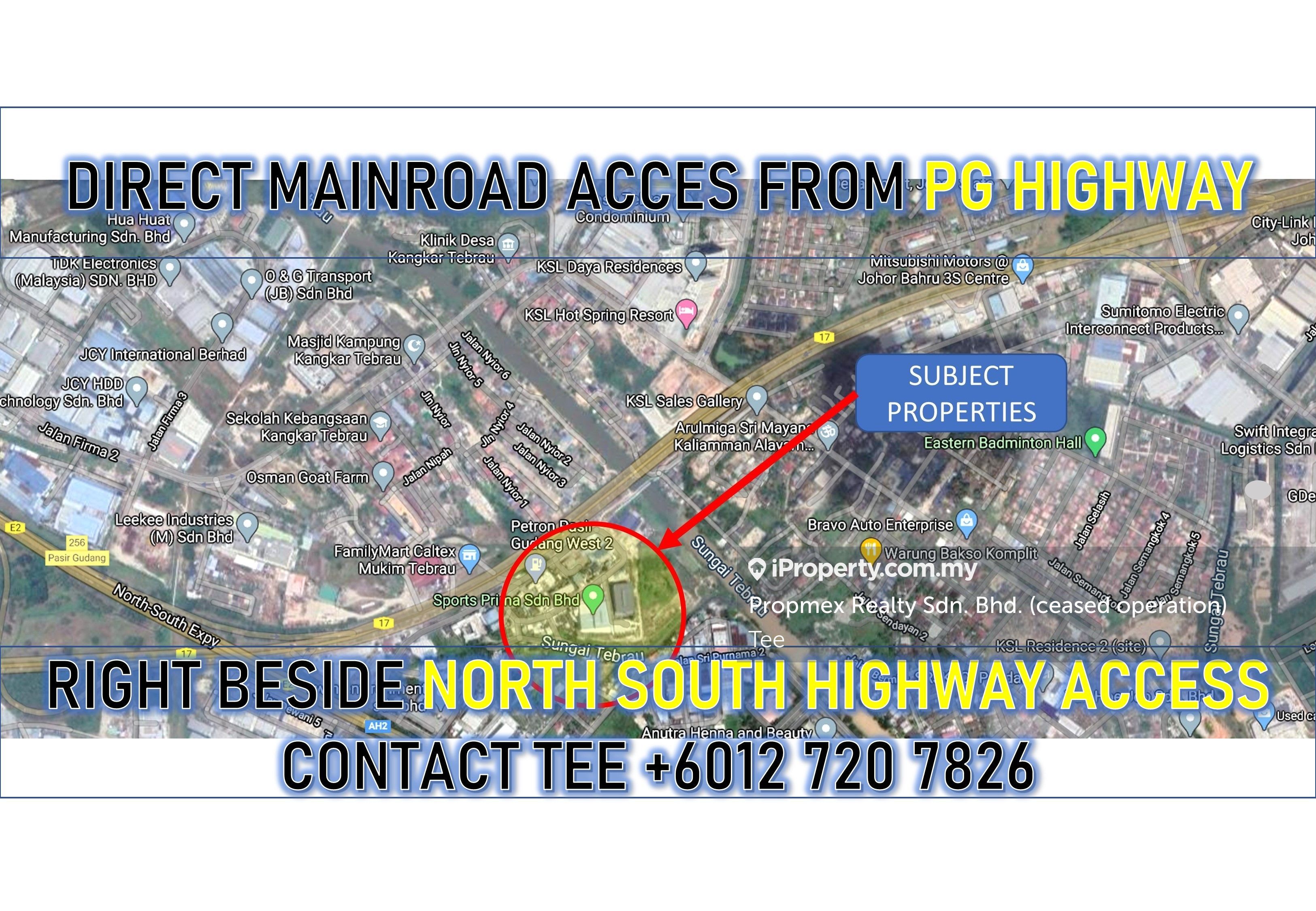 Seri Purnama Industrial Land Johor Bahru Pandan Seri Purnama Johor Bahru Pandan Johor Bahru Industrial Land For Sale Iproperty Com My