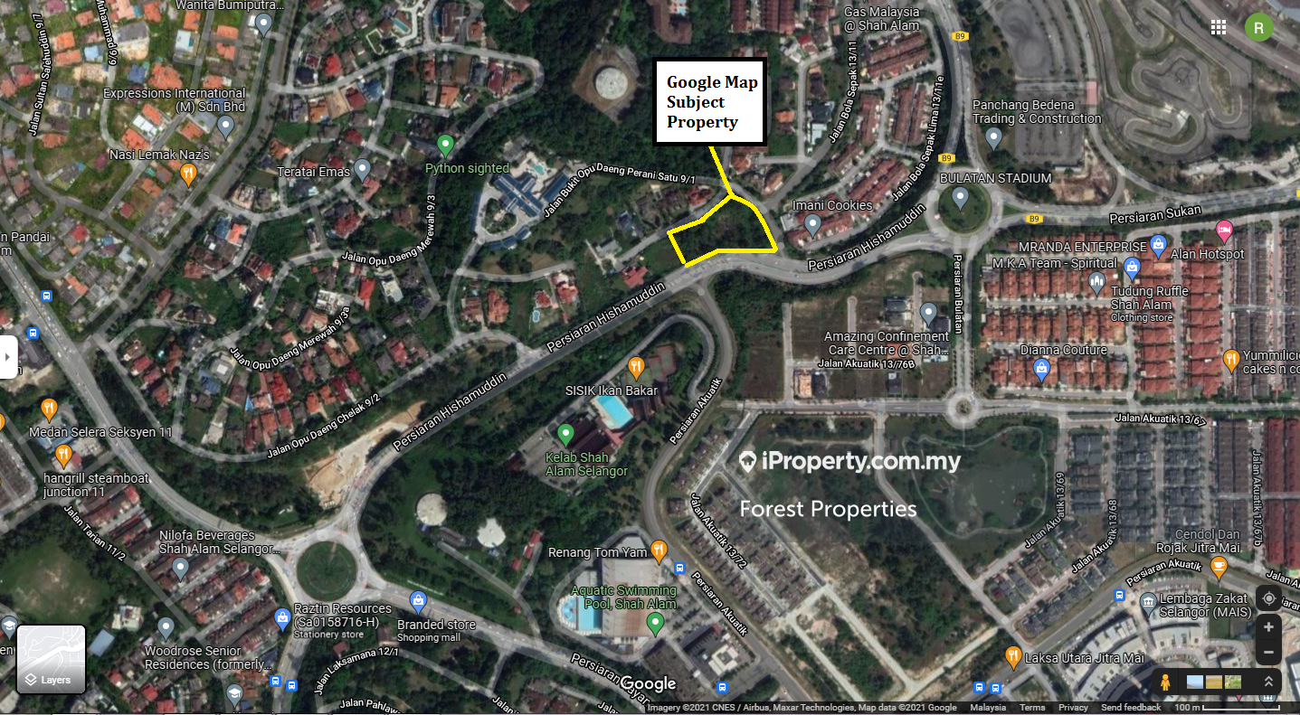 Section 9 Shah Alam Commercial Land For Sale Iproperty Com My