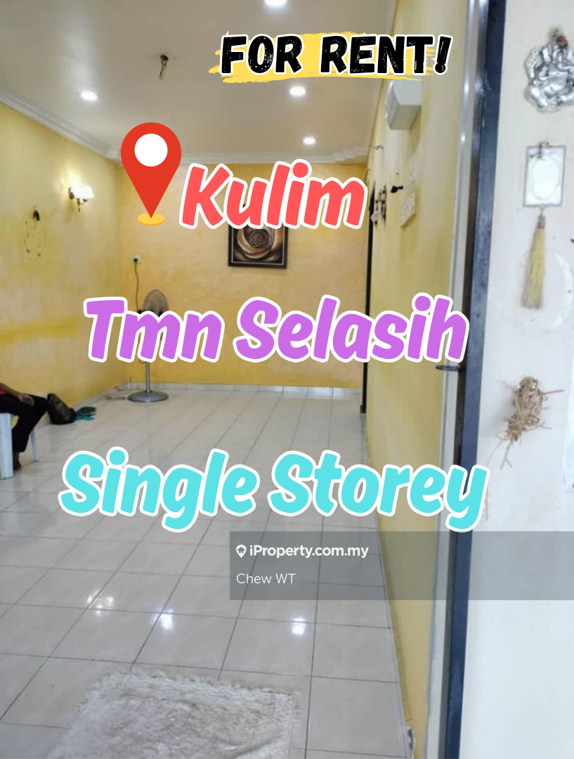 Single Storey Terrace Taman selasih Kulim , Kulim for rent RM1200