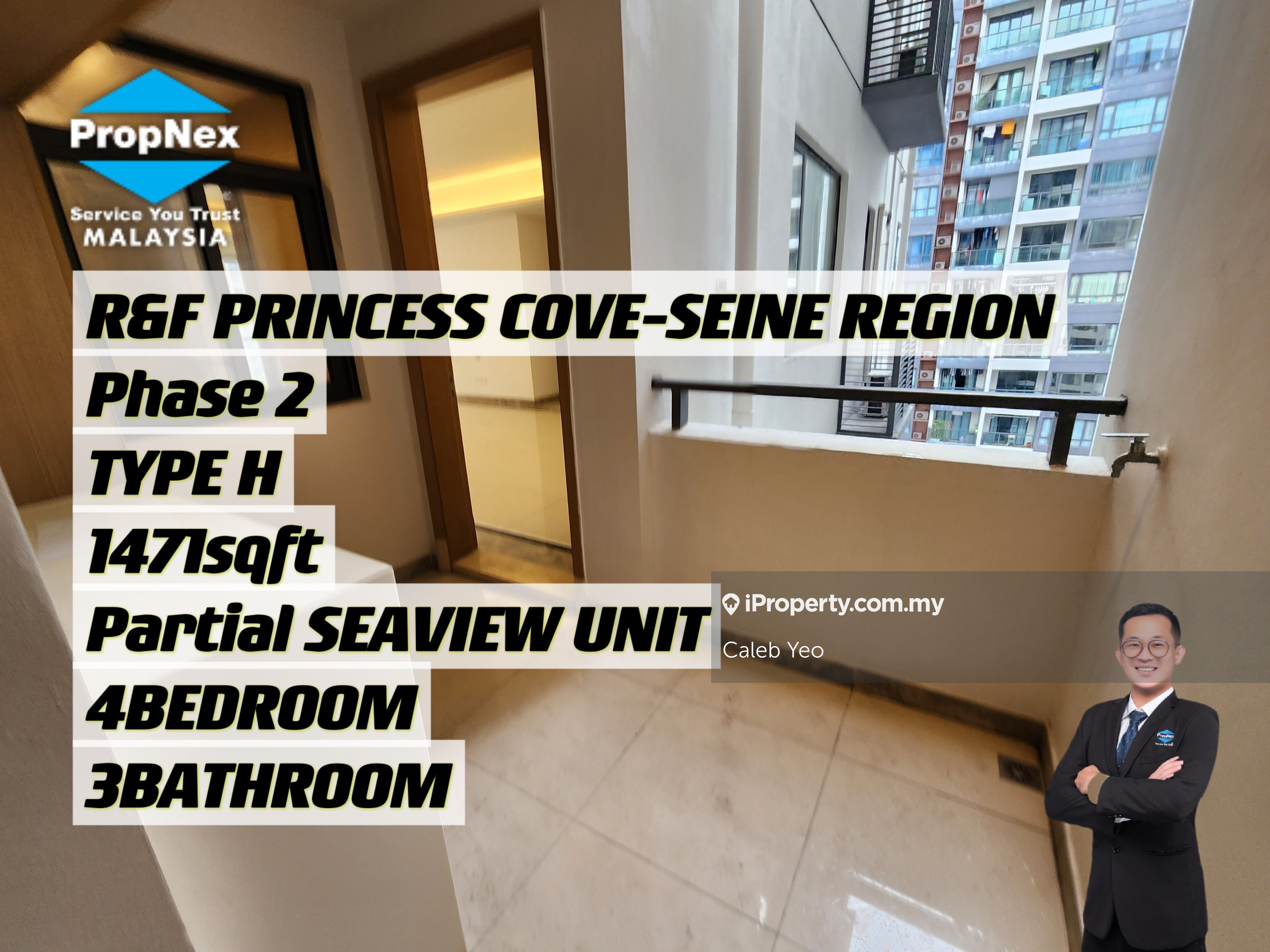 R&F Princess Cove Serviced Residence 4 bedrooms for sale in Johor Bahru