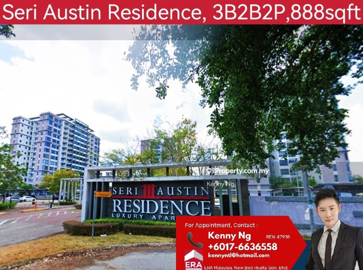 Seri Austin Residence (Pangsapuri Seri Austin) Apartment 2 bedrooms for