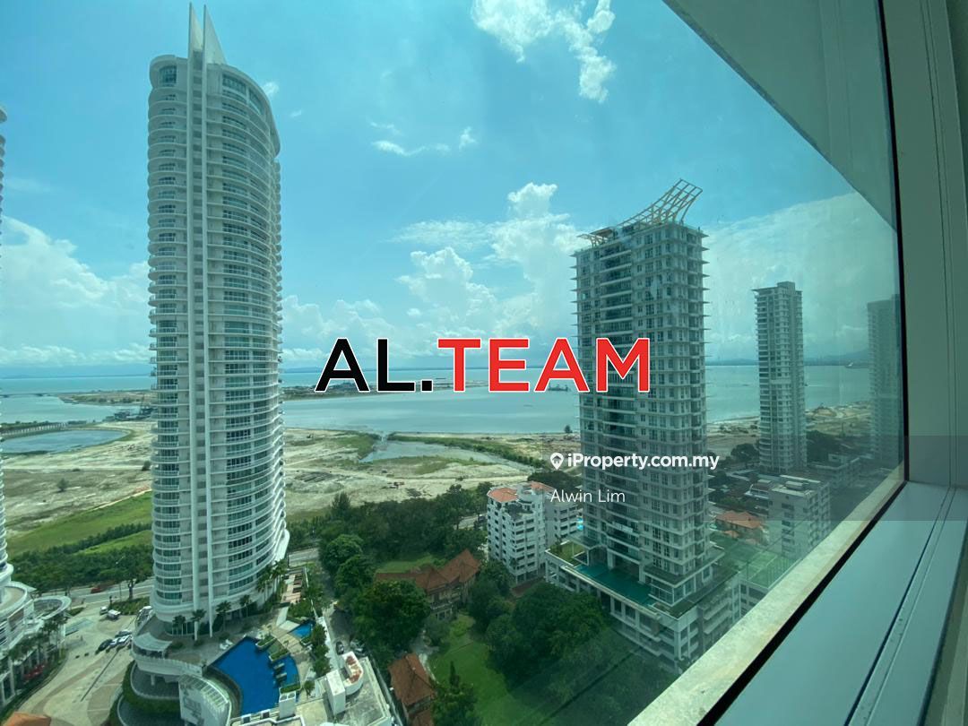 Hunza Tower High Floor Facing Seaview Gurney Bay Wharf Side For Rent