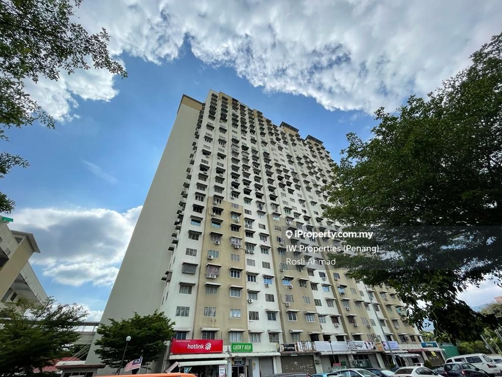 Mutiara Vista Intermediate Flat 3 bedrooms for sale in Jelutong, Penang
