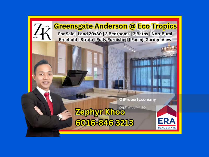 Greensgate Anderson Eco Tropics Double Storey Terraced House For Sale