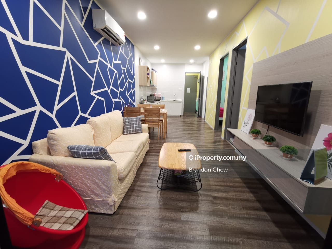 HK Square Apartment Apartment 3 bedrooms for rent in Kuching, Sarawak