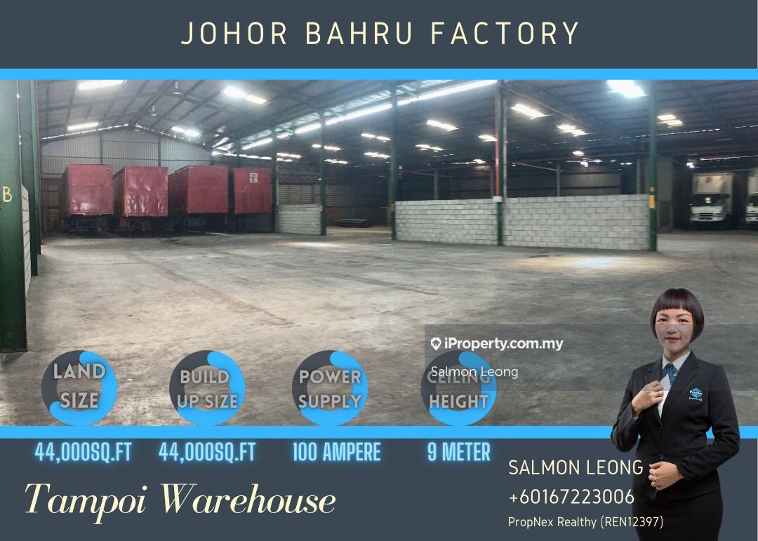Warehouse For Rent Tampoi Johor Bahru Warehouse For Rent Iproperty Com My