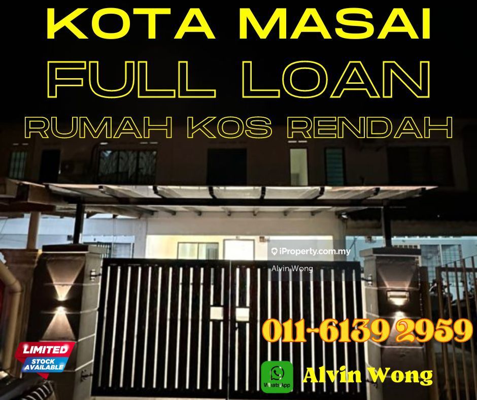 Kota Masai, Pasir Gudang Intermediate 2sty Terrace/Link House 3 bedrooms for sale iProperty